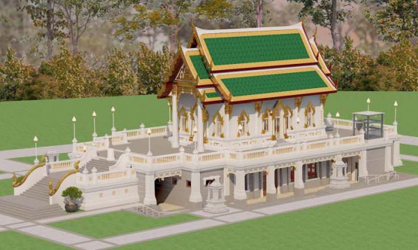 Thailändischer Buddhisten Verein Tempel